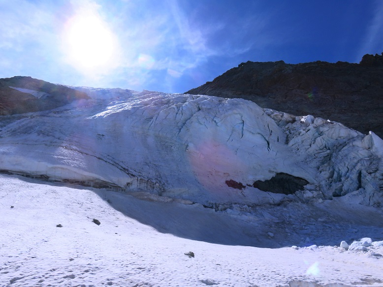 Foto: Andreas Koller / Wandertour / Gletscherstudien am Dome de la Lauze (3559m) / Serac-Zone / 17.10.2021 01:27:41