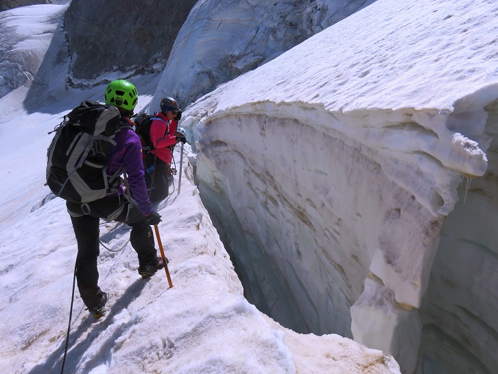 Foto: Andreas Koller / Wandertour / Gletscherstudien am Dome de la Lauze (3559m) / 17.10.2021 01:26:59