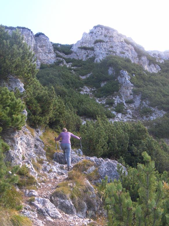 Foto: Wolfgang Lauschensky / Wandertour / Cima Levante 2019m Überschreitung / am Sentiero Crestine / 19.10.2021 17:02:55