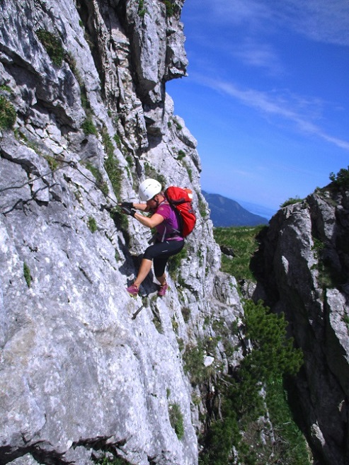 Foto: Andreas Koller / Klettersteigtour / Klettersteig Bergwerkskogel - Rettenkogel (1781m) / 19.10.2021 23:22:02