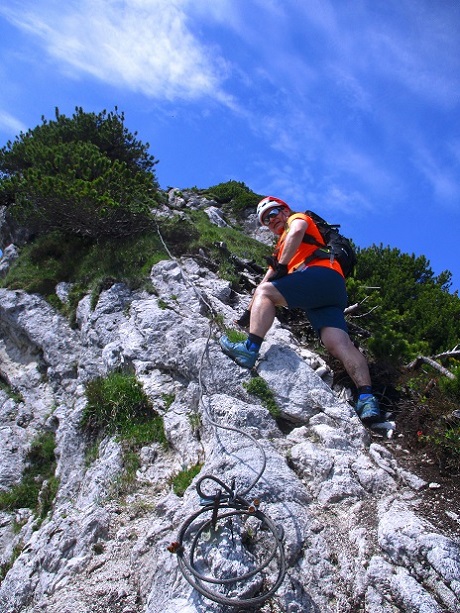 Foto: Andreas Koller / Klettersteigtour / Klettersteig Bergwerkskogel - Rettenkogel (1781m) / 19.10.2021 23:21:27