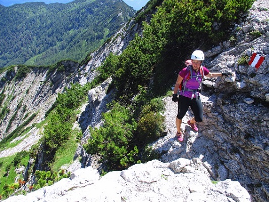 Foto: Andreas Koller / Klettersteigtour / Klettersteig Bergwerkskogel - Rettenkogel (1781m) / 19.10.2021 23:17:43