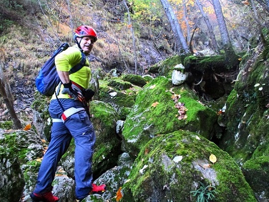 Foto: Andreas Koller / Klettersteigtour / Via ferrata Valimpach (926m) / 13.11.2021 11:06:22