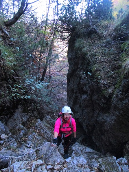 Foto: Andreas Koller / Klettersteigtour / Via ferrata Valimpach (926m) / 13.11.2021 11:05:45