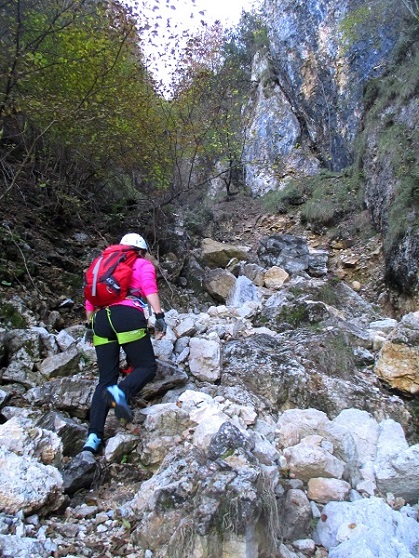 Foto: Andreas Koller / Klettersteigtour / Via ferrata Valimpach (926m) / 13.11.2021 11:05:39
