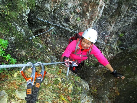 Foto: Andreas Koller / Klettersteigtour / Via ferrata Valimpach (926m) / 13.11.2021 11:05:33