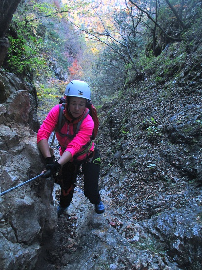 Foto: Andreas Koller / Klettersteigtour / Via ferrata Valimpach (926m) / 13.11.2021 11:05:20