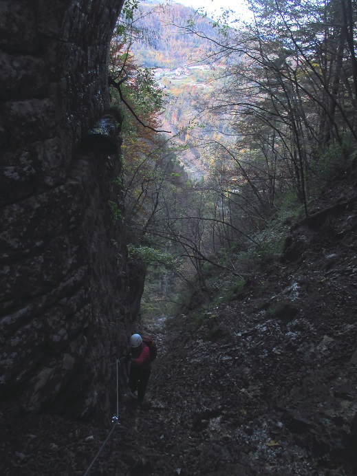 Foto: Andreas Koller / Klettersteigtour / Via ferrata Valimpach (926m) / 13.11.2021 11:04:24