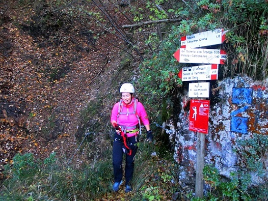 Foto: Andreas Koller / Klettersteigtour / Via ferrata Valimpach (926m) / 13.11.2021 11:03:33