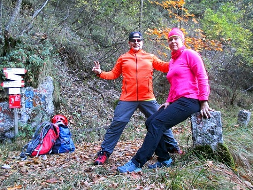 Foto: Andreas Koller / Klettersteigtour / Via ferrata Valimpach (926m) / 13.11.2021 11:03:17