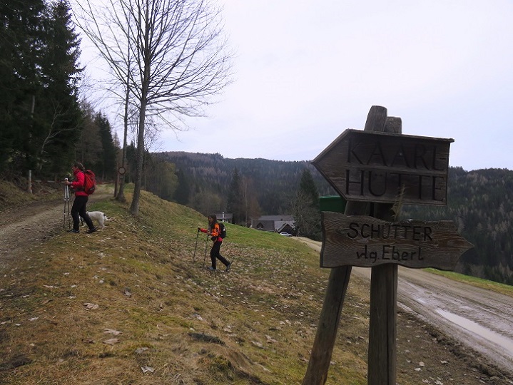 Foto: Andreas Koller / Wandertour / Südroute zum Kreuzschober (1410m) / Aufstieg Kreuzschober / 17.03.2022 00:06:06