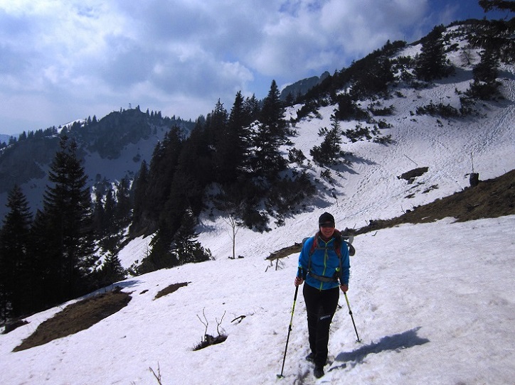 Foto: Andreas Koller / Schneeschuhtour / Zwei Schneeschuh-Gipfel im Wendelstein (1720m) / 28.04.2022 23:36:19
