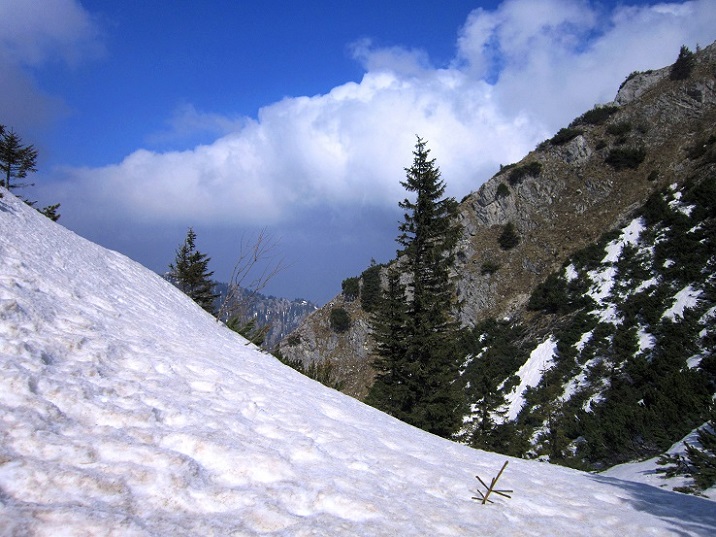 Foto: Andreas Koller / Schneeschuhtour / Zwei Schneeschuh-Gipfel im Wendelstein (1720m) / 28.04.2022 23:34:58