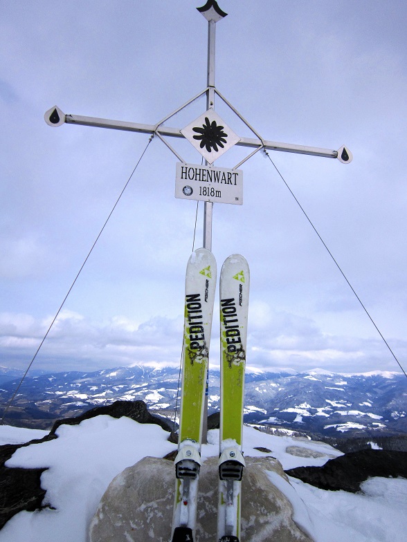 Foto: Andreas Koller / Skitour / Von der Seetalerhütte auf den Hohenwart (1818m) / 29.04.2022 00:27:25