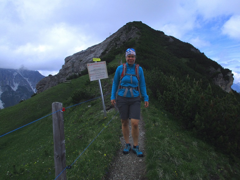 Foto: Andreas Koller / Klettersteigtour / Gratklettersteig Kreuzjoch (2260m) / Sennjoch / 09.05.2022 03:09:35