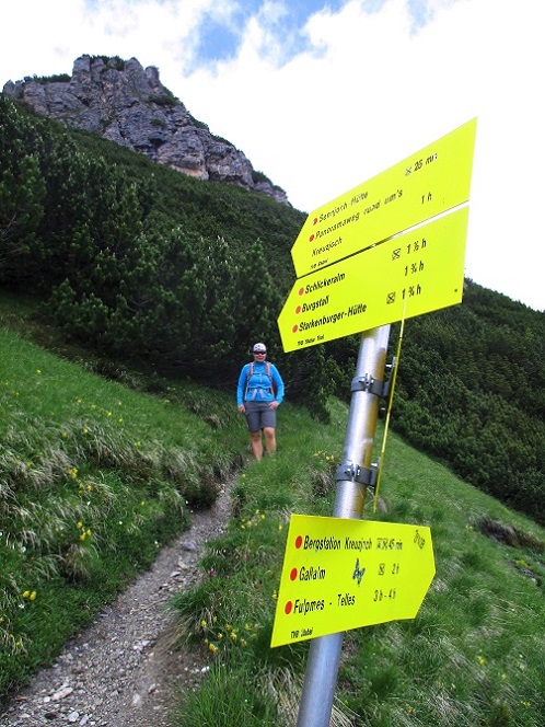 Foto: Andreas Koller / Klettersteigtour / Gratklettersteig Kreuzjoch (2260m) / 09.05.2022 03:09:24