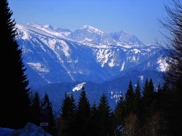 Foto: Andreas Koller / Skitour / Kleiner Wildkamm vom Niederalpl (1757m) / Aussicht zum Hochschwab vom Niederalpl / 10.05.2022 02:09:30