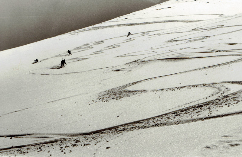 Foto: Rupert Gredler / Skitour / Schneespitze mit Biwak / In der Schmalzgrube / 11.05.2022 14:46:58