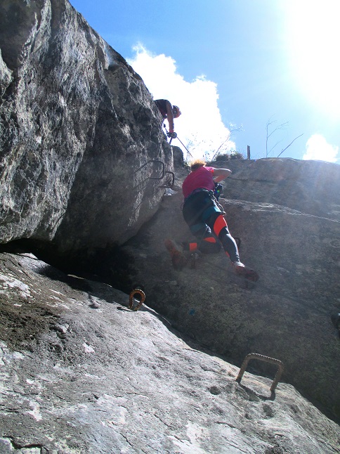 Foto: Andreas Koller / Klettersteigtour / Falkenstein Klettersteig (965m) / 20.05.2022 00:55:08