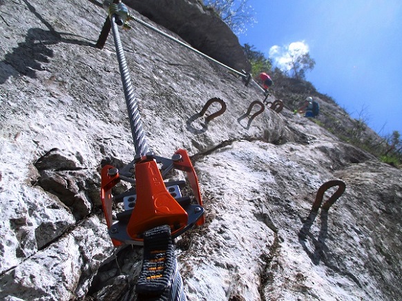 Foto: Andreas Koller / Klettersteigtour / Falkenstein Klettersteig (965m) / 20.05.2022 00:55:03