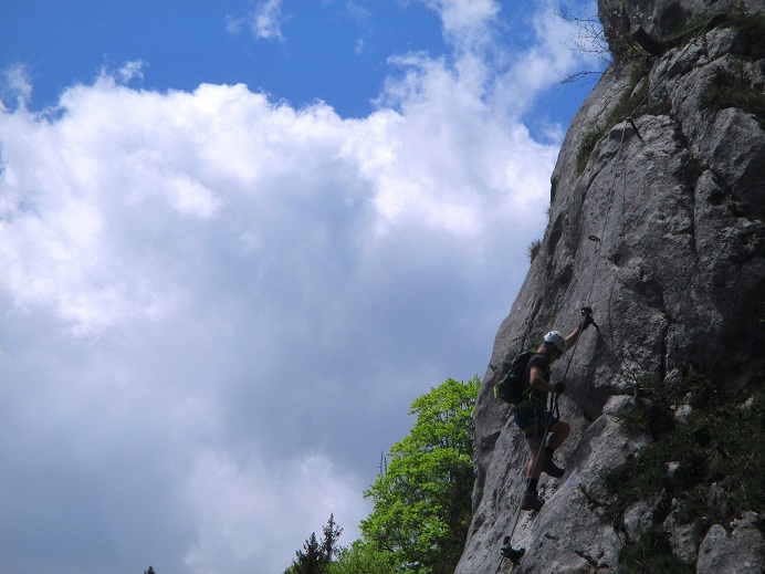 Foto: Andreas Koller / Klettersteigtour / Falkenstein Klettersteig (965m) / 20.05.2022 00:52:27