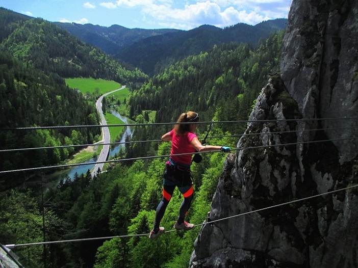 Foto: Andreas Koller / Klettersteigtour / Falkenstein Klettersteig (965m) / 20.05.2022 00:52:04