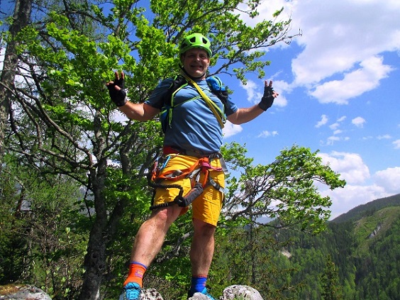 Foto: Andreas Koller / Klettersteigtour / Falkenstein Klettersteig (965m) / 20.05.2022 00:48:51