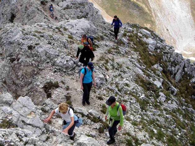 Foto: Manfred Karl / Wandertour / Monte Terminillo, 2216 m / Felsiger Gratteil / 15.07.2022 07:29:46
