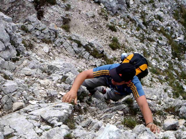 Foto: Manfred Karl / Wandertour / Monte Terminillo, 2216 m / Kurze Kraxelpassage / 15.07.2022 07:28:41