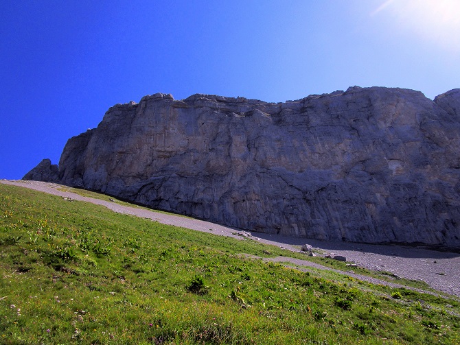 Foto: Andreas Koller / Klettersteigtour / Via ferrata Tour dŽAi (2331m) / Tour d'Ai Westwand / 05.08.2022 13:45:51