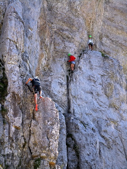 Foto: Andreas Koller / Klettersteigtour / Via ferrata Tour dŽAi (2331m) / 05.08.2022 13:44:48