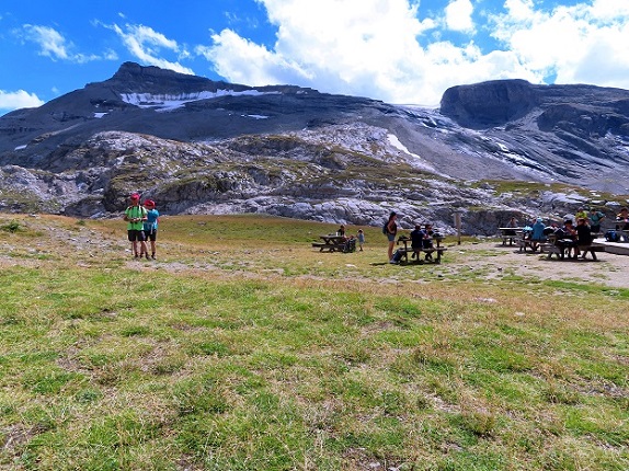 Foto: Andreas Koller / Wandertour / Pointe de la Rechasse (3212m) / Rückblick zur Pointe de la Rechasse / 05.08.2022 18:32:37