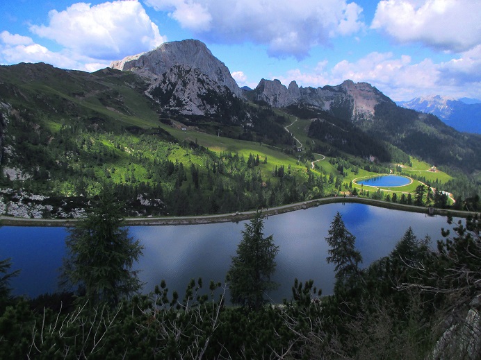 Foto: Andreas Koller / Klettersteigtour / Leichte Klettersteigrunde am Nassfeld (2079m) / 13.09.2022 01:22:58