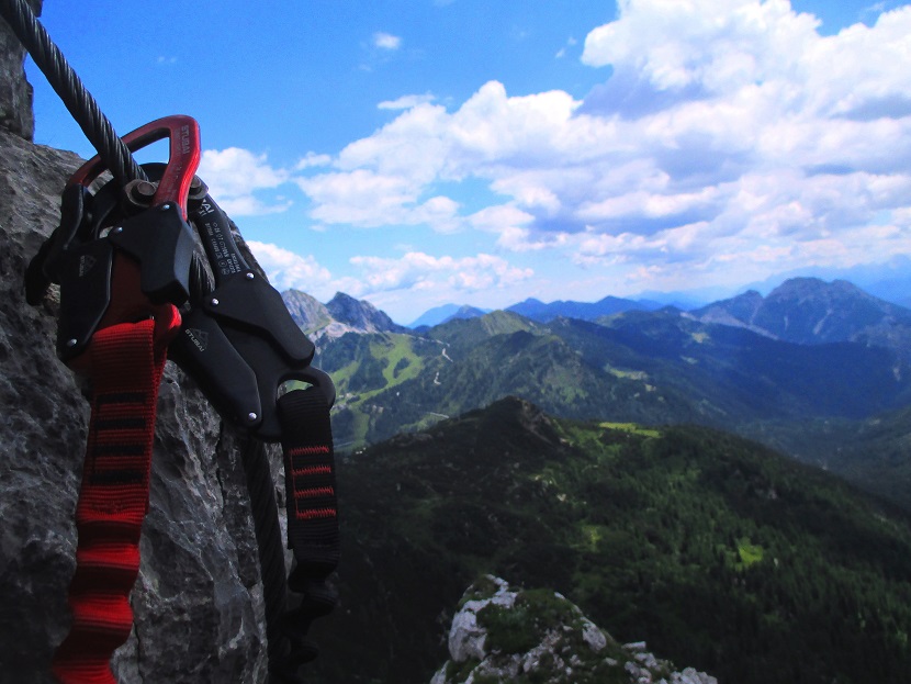 Foto: Andreas Koller / Klettersteigtour / Leichte Klettersteigrunde am Nassfeld (2079m) / 13.09.2022 01:20:06