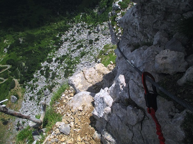Foto: Andreas Koller / Klettersteigtour / Leichte Klettersteigrunde am Nassfeld (2079m) / 13.09.2022 01:19:59