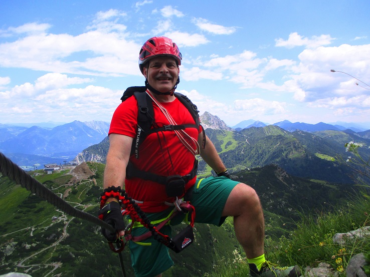 Foto: Andreas Koller / Klettersteigtour / Leichte Klettersteigrunde am Nassfeld (2079m) / 13.09.2022 01:19:53
