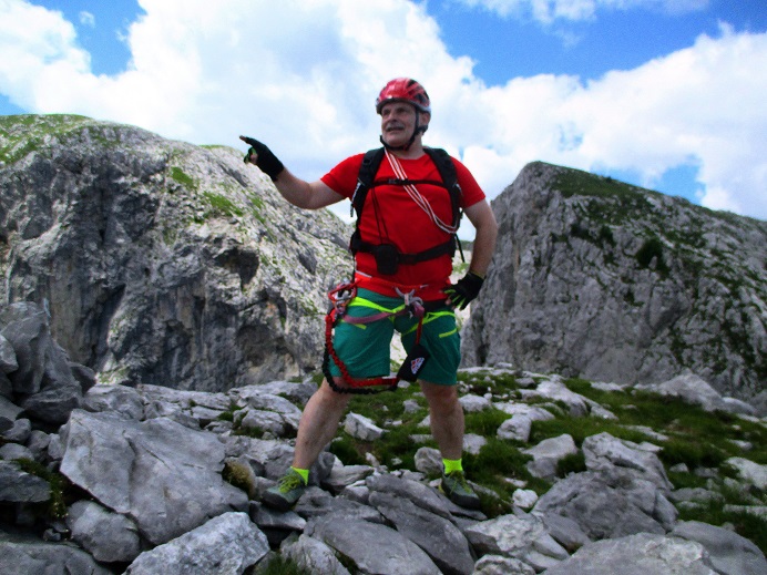 Foto: Andreas Koller / Klettersteigtour / Leichte Klettersteigrunde am Nassfeld (2079m) / 13.09.2022 01:19:23