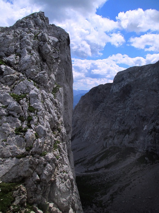 Foto: Andreas Koller / Klettersteigtour / Leichte Klettersteigrunde am Nassfeld (2079m) / 13.09.2022 01:19:00