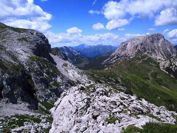 Foto: Andreas Koller / Klettersteigtour / Leichte Klettersteigrunde am Nassfeld (2079m) / 13.09.2022 01:18:05