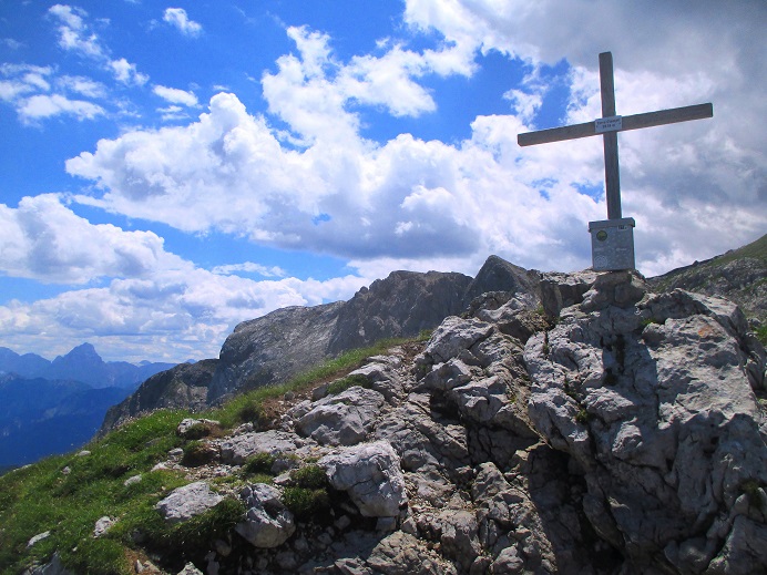 Foto: Andreas Koller / Klettersteigtour / Leichte Klettersteigrunde am Nassfeld (2079m) / 13.09.2022 01:17:58