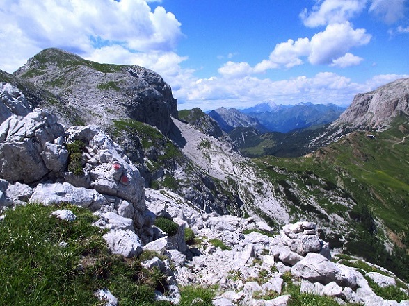 Foto: Andreas Koller / Klettersteigtour / Leichte Klettersteigrunde am Nassfeld (2079m) / 13.09.2022 01:17:36