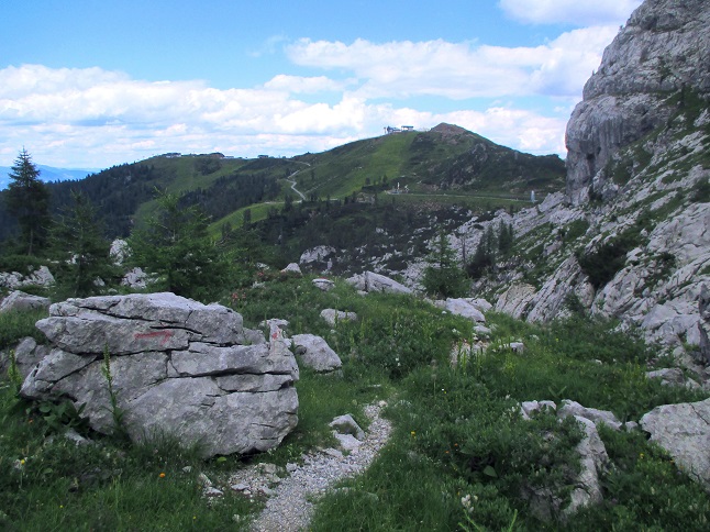 Foto: Andreas Koller / Klettersteigtour / Leichte Klettersteigrunde am Nassfeld (2079m) / 13.09.2022 01:14:19
