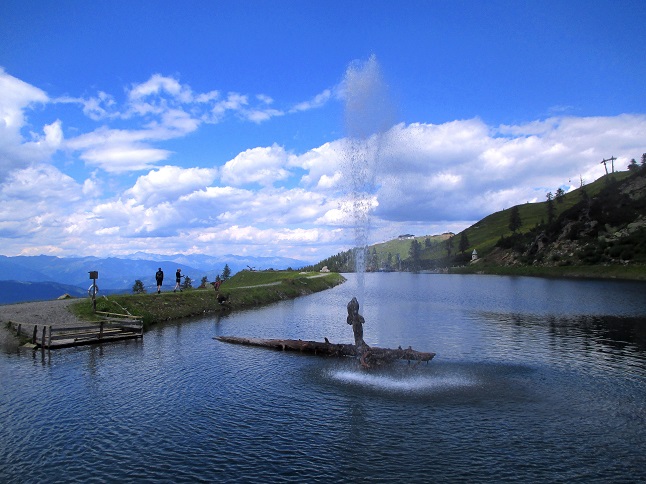 Foto: Andreas Koller / Klettersteigtour / Leichte Klettersteigrunde am Nassfeld (2079m) / 13.09.2022 01:13:37