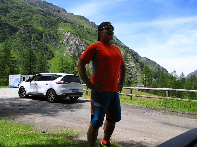 Foto: Andreas Koller / Klettersteigtour / Gorges de Mauvoisin 1: Via ferrata Saxifrage (1763m) / Parkplatz Cabanon / 16.09.2022 01:20:17