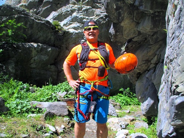 Foto: Andreas Koller / Klettersteigtour / Gorges de Mauvoisin 1: Via ferrata Saxifrage (1763m) / 16.09.2022 01:19:31