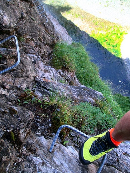Foto: Andreas Koller / Klettersteigtour / Gorges de Mauvoisin 1: Via ferrata Saxifrage (1763m) / 16.09.2022 01:18:46