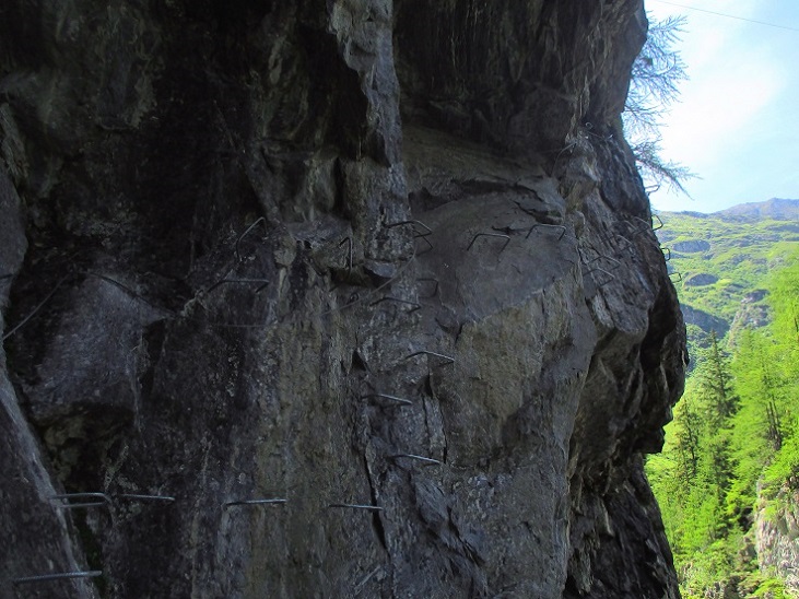 Foto: Andreas Koller / Klettersteigtour / Gorges de Mauvoisin 1: Via ferrata Saxifrage (1763m) / 16.09.2022 01:18:35