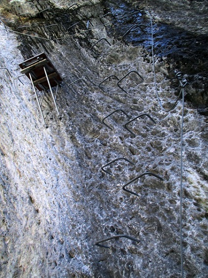 Foto: Andreas Koller / Klettersteigtour / Gorges de Mauvoisin 1: Via ferrata Saxifrage (1763m) / 16.09.2022 01:17:59