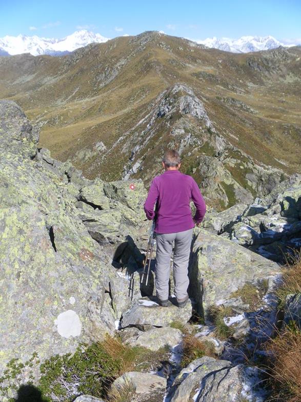 Foto: Wolfgang Lauschensky / Wandertour / Sambock-Runde von Platten / felsige Gratabschnitte / 02.10.2022 16:25:19