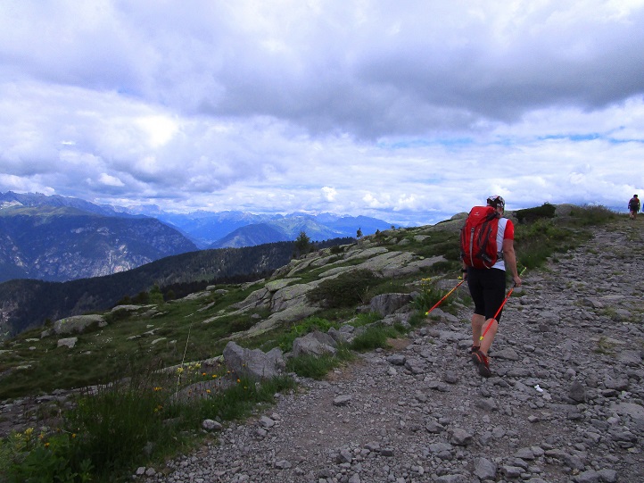 Foto: Andreas Koller / Klettersteigtour / Via ferrata dei Laghi Cermis Skyline inkl. zwei Gipfel (2535m) / 04.10.2022 00:54:06